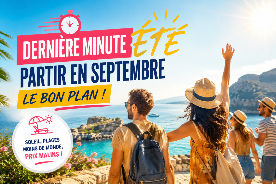 Partir en septembre en vacances cet été