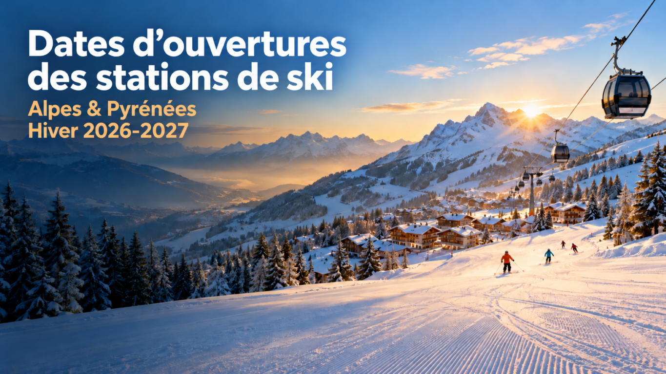 Dates d'ouvertures des stations de ski