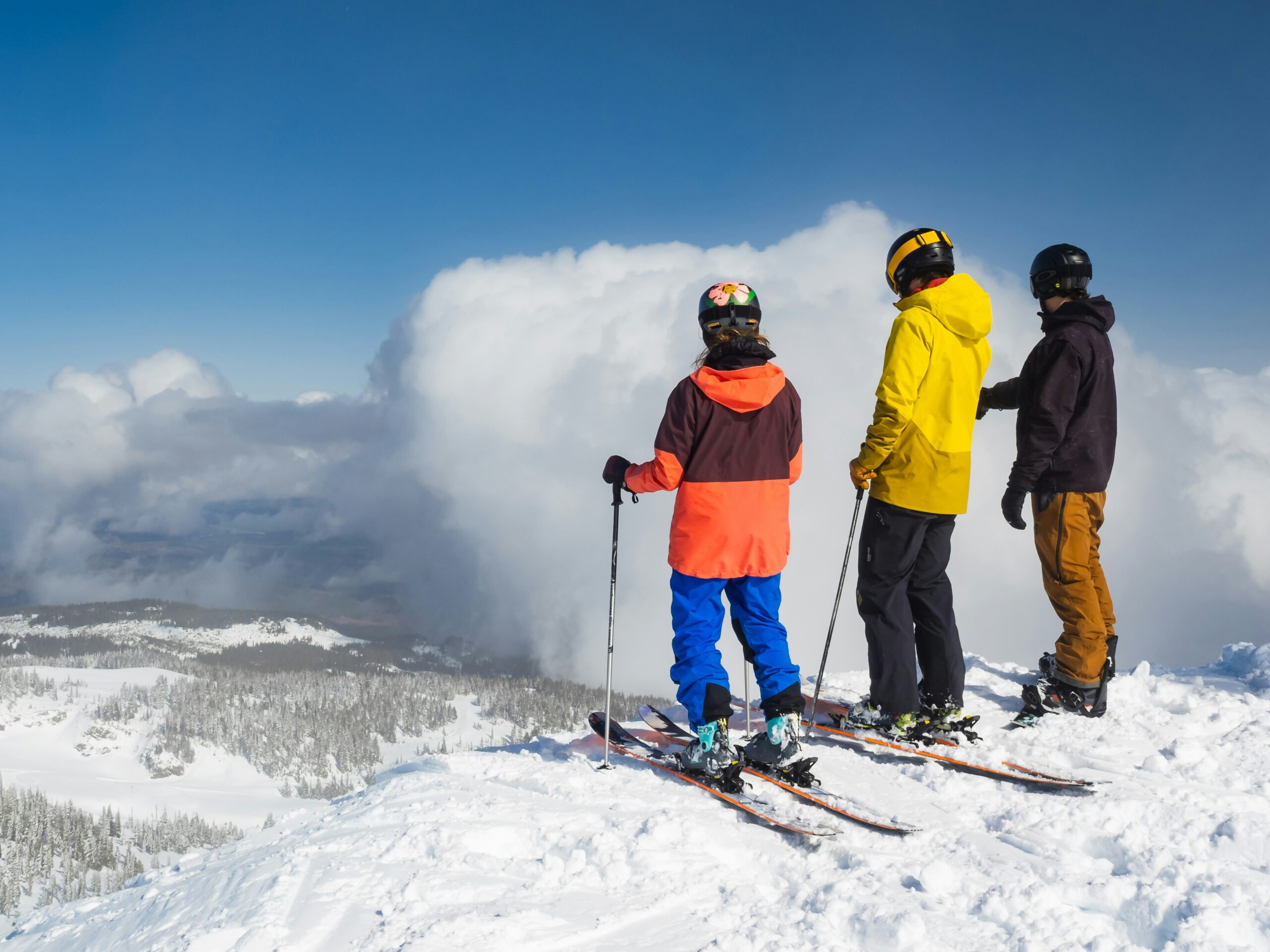 Famille-qui-regarde-la-vue-premiere-minute-ski