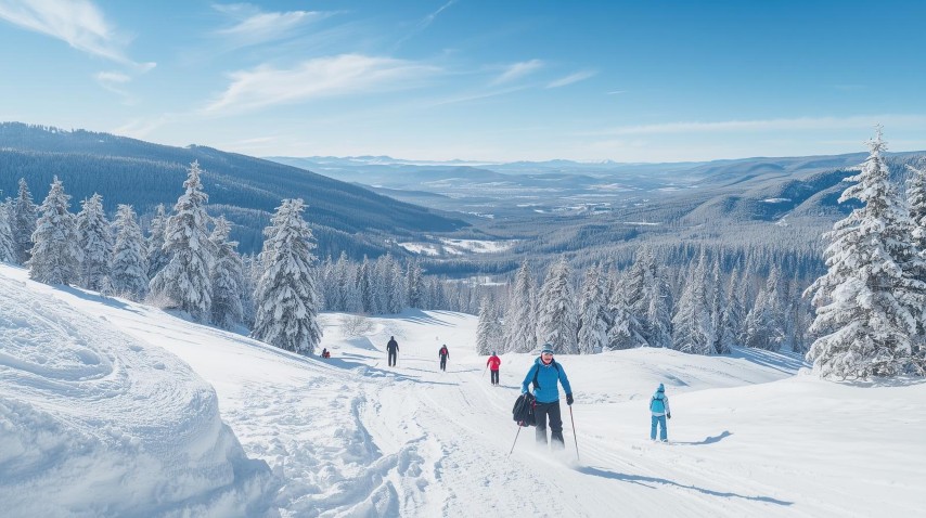 Ski raquettes, luge, balade